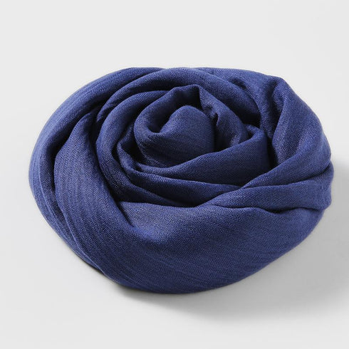 Cotton and linen sunscreen silk scarf small scarf beach long silk scarf